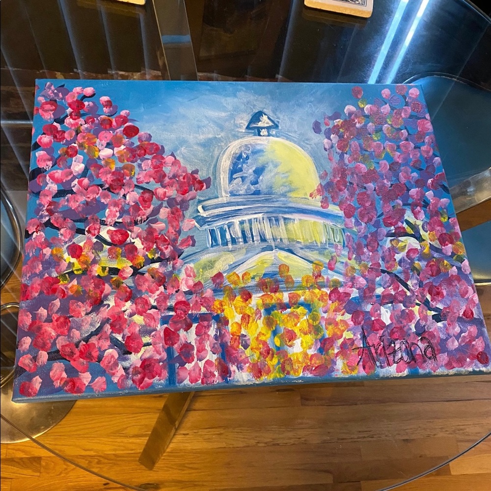 Acrylic Capitol Painting